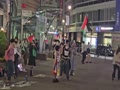Palestinian solidarity standing demonstration, Tokyo